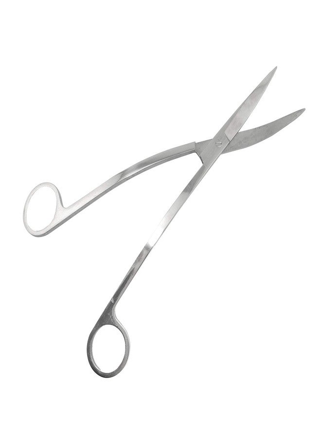 RLECS Aquarium Stainless Steel Water Grass Scissors 9.8" Sand Leveler Aquatic Plant Tongs Scissors Fish Tank Landscaping Tools - Image 3
